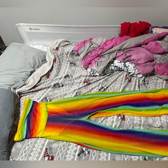 STRAPLESS RAINBOW JUMPSUIT ROMPER FASHION NOVA - Picture 4 of 8